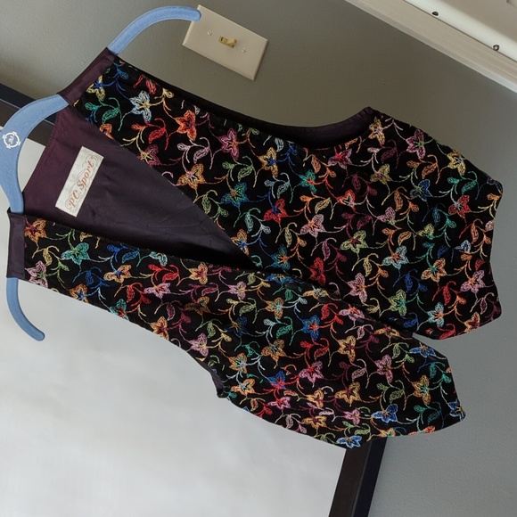 VTG embroidered vest. Size sm-med. - Picture 1 of 4